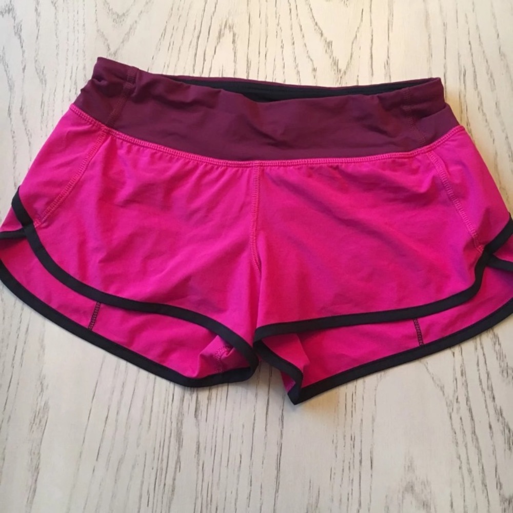 Lululemon speed shorts size 2
